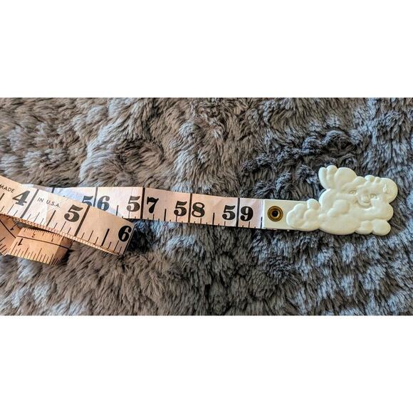 Vintage White Cloud Toilet Paper Promo Paper Measuring Tape 60" Collectible - Picture 2 of 3